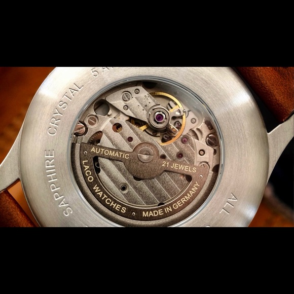Laco Augsburg Automatic Watch 42m Sapphire Crystal - Picture 11 of 16